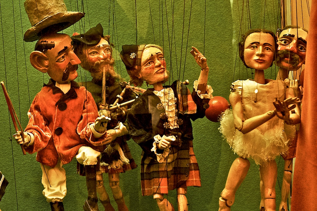 Puppets, Museum of Childhood, Edinburgh Scotland Galleries Lawrence Jones Photography